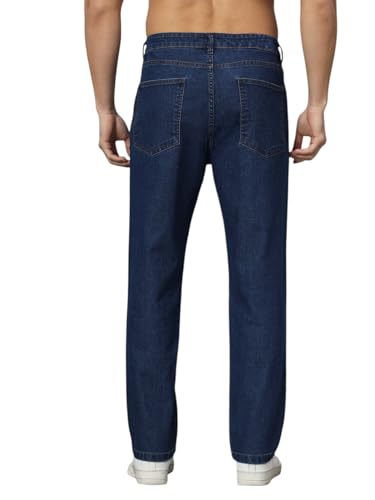 Image of Amazon Brand - INKAST Men Mid Rise Straight Fit Jeans | Denim Wear | Casual Pants | Straight Fit