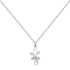 Animal_Lizard necklace-gold