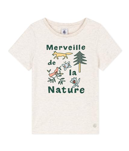 Tee-shirt manches courtes fille Petit Bateau idéal pour l'école et le parc