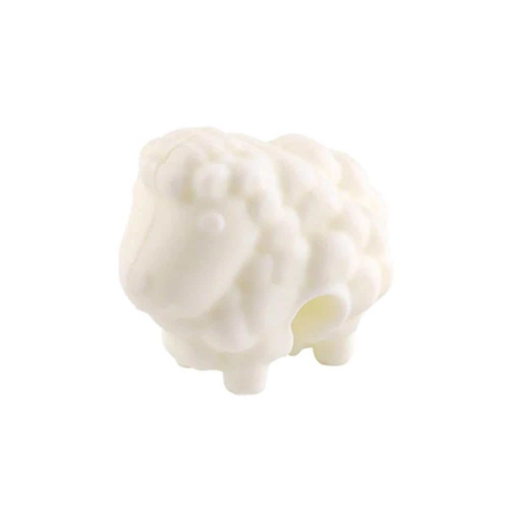 JIUJU Silicone Pot Lid Anti-spill Rack Heat-resistant Anti-Overflow Stoppers Pot(Sheep)