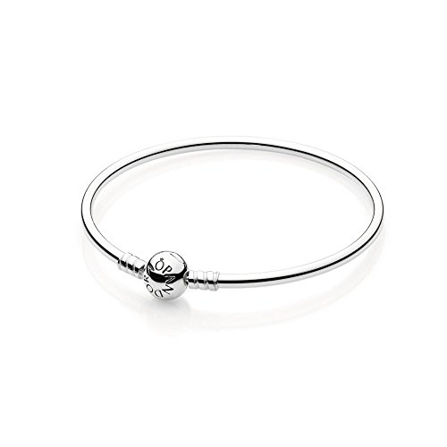 Pandora Pulsera rígida de 15 cm, Plata de ley
