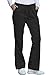 Cherokee Women's Workwear Core Stretch Drawstring Cargo Scrubs Pant, Black, Medium