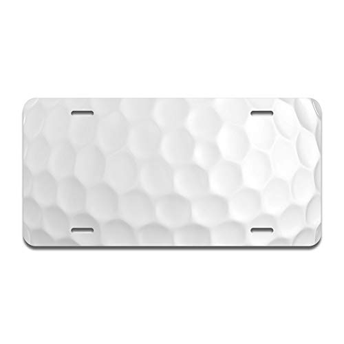 SignMission Golf Aluminum License Plate | License Plate 12" X