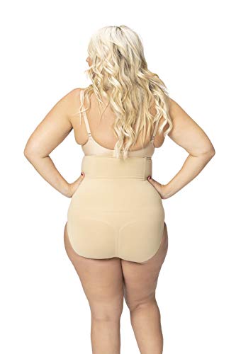 Robert Matthew Radiance Women's Shapewear High-Waist Brief (Small / Meduim, Nude)