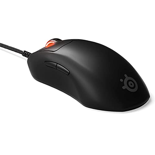SteelSeries Esports FPS Gaming Mouse – Ultra Lightweight 69g – Prime Edition – 5 Programmable Buttons – 18K CPI TrueMove Pro Sensor – Magnetic Optical Switches – Customization – RGB Lighting – PC/Mac