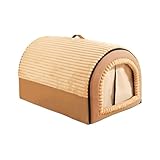 Bothyi Cat House Dog Nest Soft Warm Comfortable Hideaway Breathable Cat Bed Cave Pet Tent for Small Dogs Kitten Cats Resting, Brown, S