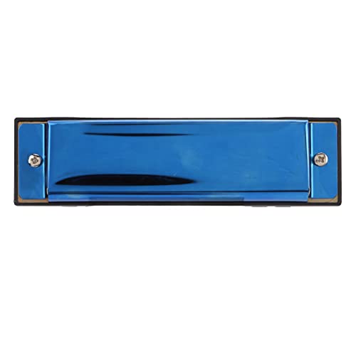 Instrument de musique, débutant Harmonica C Key 10 trous Bonne intonation Cultivez l’intérêt pour la musique pour la performance pour jouer pour les adultes(Bleu foncé) - Les Beatles, Paul McCartney, John Lennon, RIngo Starr, George Harrison Instrument de musique, débutant Harmonica C Key 10 trous Bonne intonation Cultivez l'intérêt pour la musique pour la performance pour jouer pour les adultes(Bleu foncé) – Image 3