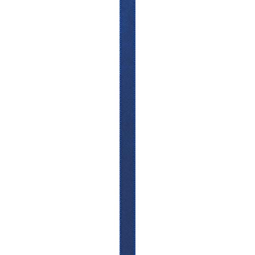 Image of Offray 067031 3 /8 inch Wide Single Face Satin Ribbon, Royal Blue, 6 Yds