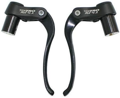 Tektro RX 4.1 Time Trial TT Triathlon Bar End Aero Brake Lever Set, Black, MH1806