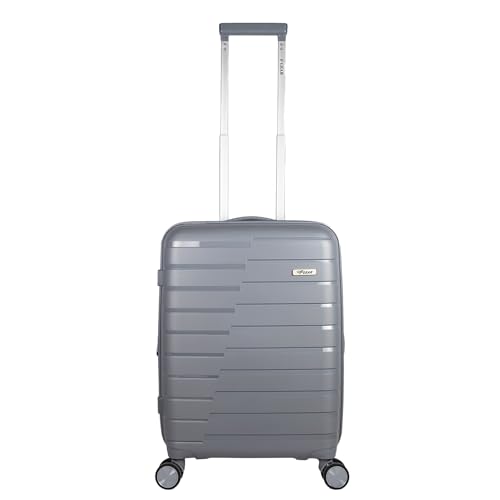 Image of F Gear PPS27 Polypropylene Hardshell /Hardsided /Hardcase Light Weight 8 Wheeler Spinner Luggage Bag /Smooth Speed Wheel Suitcase /Trolley with TSA Lock for Men Women (Carry On 20 Inch, Light Grey)