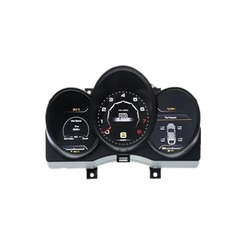 Panel de instrumentos digital LCD compatible con Porsche 718 acabado premium para salpicadero