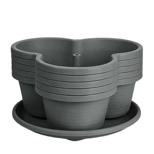 Jardinière verticale ergonomique et empilable à 5 niveaux - 8