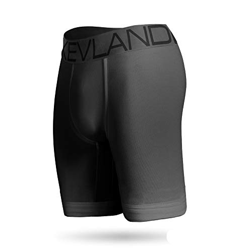 Cueca Boxer Long Leg Microfibra Preta Tamanho:P;Cor:Preto