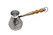 Cafetera de Cobre Metalizado - Mango de Madera - Tipo Turka - 300 ml - Para Café Turco, Griego, Ruso - Hecha en Rusia