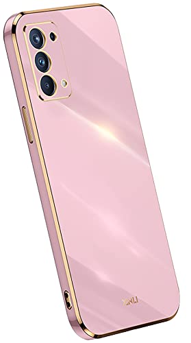 KEYYO Funda para OPPO A54 5G | A74 5G TPU Silicona Móvil Carcasa Móvil con Electroplating by Phnom Penh Bumper Case Funda Suave Cover - Púrpura