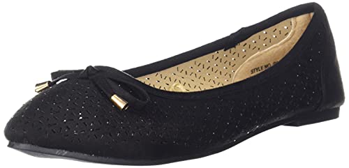 Image of Max Solid Bow Detail Ballerinas
