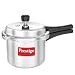 Prestige Popular Aluminium Pressure Cooker, 3 Liters