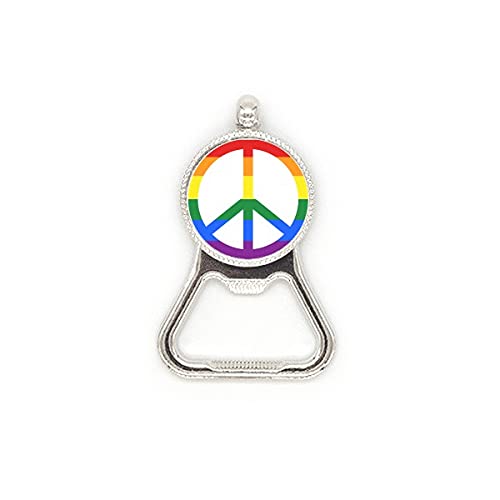 Décapsuleur acier inoxydable LGBT arc-en-ciel aux finitions durables - 2