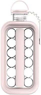 Ice Ball 2-in-1 Ice Cube Maker Water Bottle Ball Making Mould with Leakproof Cap Home Tool Kitchen Tools (B) (B)