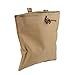 pistro Nylon Molle Belt Magazine Dump Drop Utility Pouch Bag - Tan
