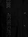NE PEOPLE Men's Long Sleeve Embroidered Cuban Guayabera Button Down Shirts Top (S-4XL) Black