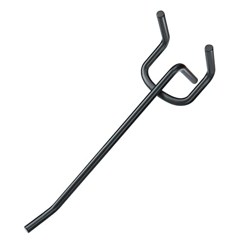 Onsski 100 ganchos de tablero perforado de 6 pulgadas para colgar – Accesorios organizadores de tablero de clavijas para herramienta de almacenamiento de tablero de clavijas de 1/8 pulgadas de grosor