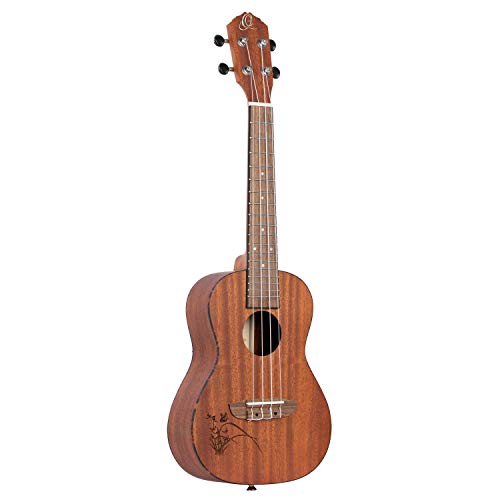 Ortega Guitars Ukulélé Concert acoustique – gaucher – Série Bonfire – table sapele avec motif gravé au laser (RU5MM-L) - Les Beatles, Paul McCartney, John Lennon, RIngo Starr, George Harrison Ortega Guitars Ukulélé Concert acoustique - gaucher - Série Bonfire - table sapele avec motif gravé au laser (RU5MM-L) – Image 7