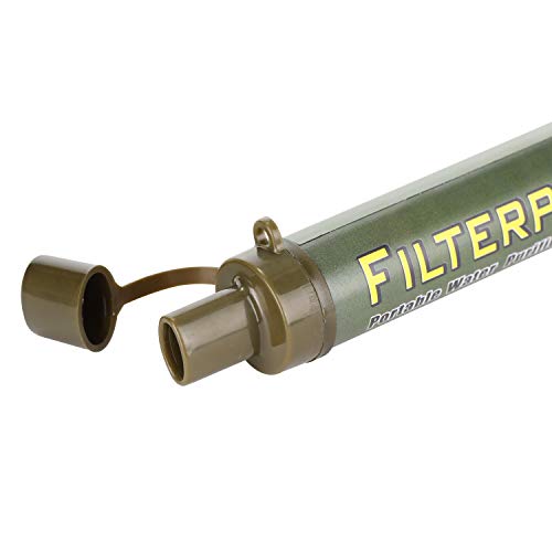 Festnight Filtro de Água de Proteção Ambiental portátil Camping Desinfectar Purificador de Água Limp