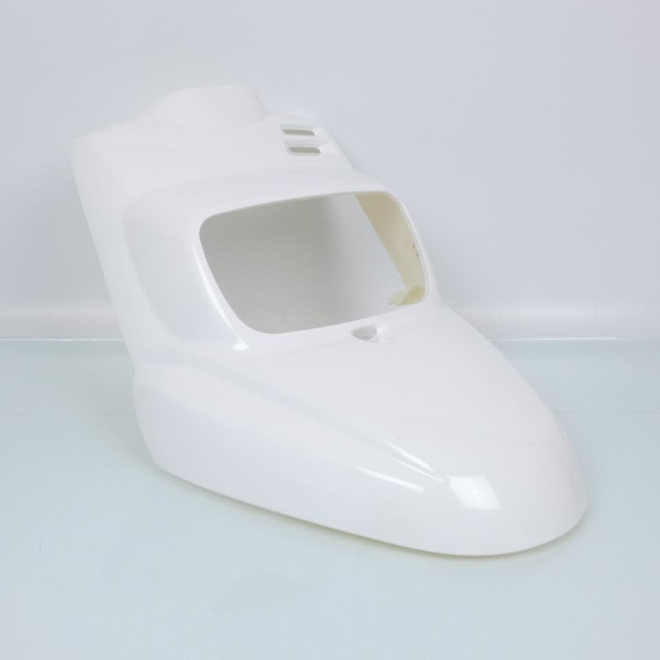 Tablier avant P2R de qualité supérieure en blanc brillant pour MBK Booster