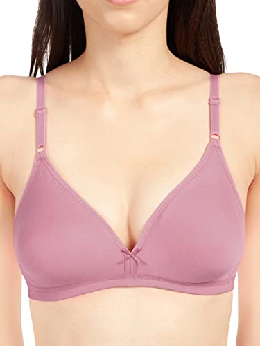 Image of SONARI Omania Womens Non-Padded Cotton Polyester Bras - Solid, Non-Wired, Medium Coverage, Hand Washable (Pack of 2)
