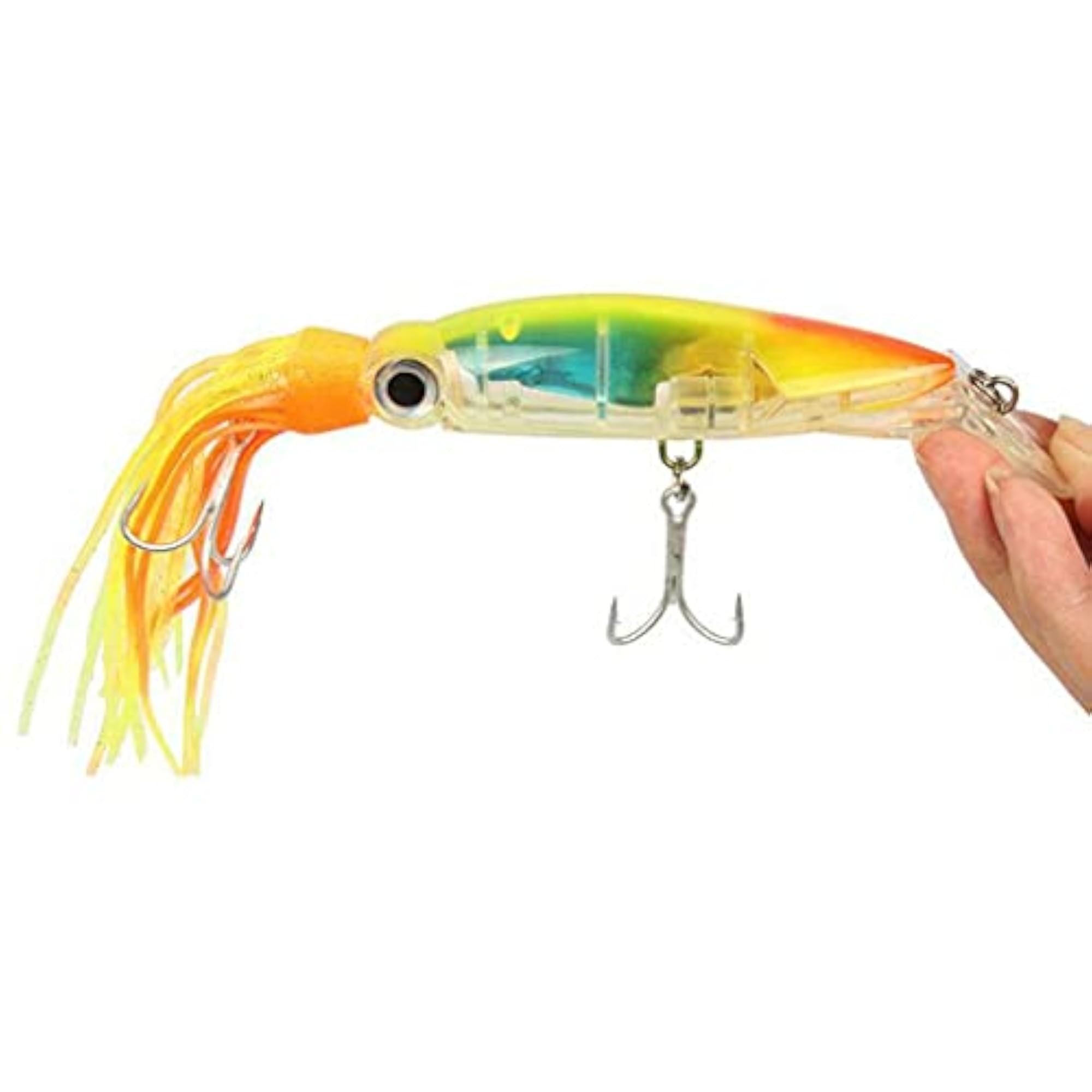 Imported 2Pcs ABS Hard Hook Crankbait Artificial Sea Fishing