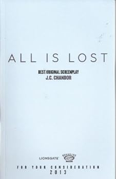 Paperback All is lost (2013 Best Original Screenplay) Book