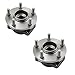 TRQ 2 Piece Front Wheel Bearing & Hub Assembly Set Compatible with 2016-2023 Subaru Crosstrek 2014-2018 Forester 2014-2021 Impreza 2014-2015 XV Crosstrek