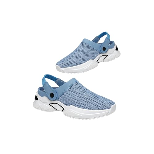 Men'S Orthopedic Hollow-Out Summer Sandals,Lightweight Trail Walking Sandals,Comfy Slip On Walking House Slippers Diabetic Home Garden Slides Shoes