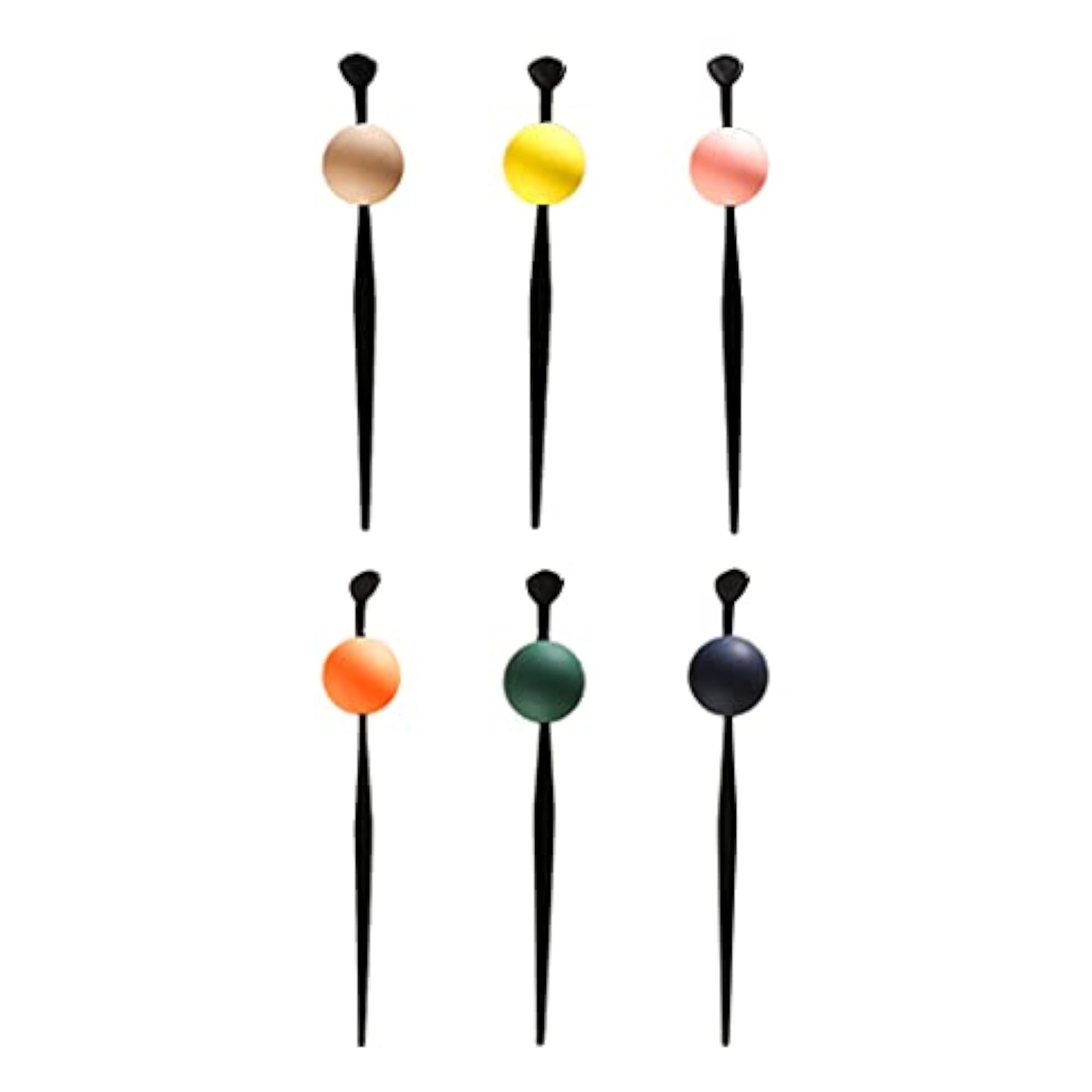 Japanese Style Hair Sticks Set, 6PCS