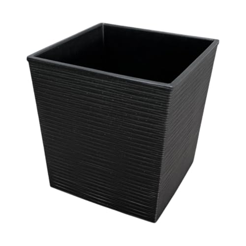 Engelland - Pflanzkübel, Blumentopf aus recyceltem Kunststoff & Holz,...