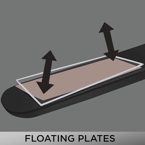 VEGA Keratin Glow Hair Straightener For Women With Keratin-Infused Floating Plates, Quick Heat Up, Adjustable Temperature Settings, Hair Straightener For Women, (Vhsh-20),Black - Image 4