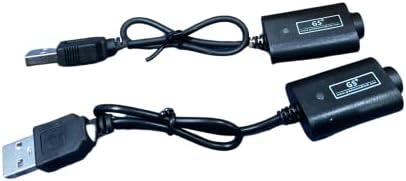 2 x USB Electronic Cigarette/Shisha Pen Battery Charger 510 Ego-C Ego-T ECig E-Cig CE4 Lead (PACK OF LONG 23CM USB X 2)