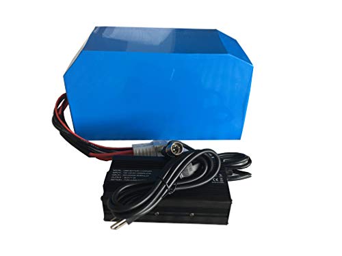 NBpower 72V 38.4Ah Lithium Battery,Ebike Battery with BMS and 5A Charger for 8000W