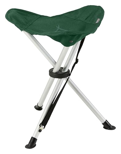 Grand Canyon SUPAI - Campingstuhl, Dreibein-Hocker faltbar - bis 100 kg - Aluminium - Eden (grün), einheitsgröße
