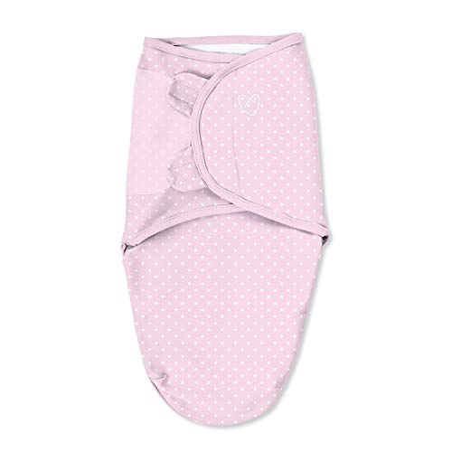 SwaddleMe Original Swaddle 2-PK (Small, Whales Pink/Stars)