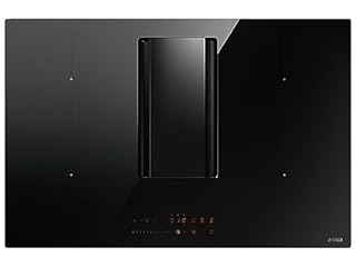 Elica NIKOLATESLA ALPHA BL/A/78 Noir Intégré 78 cm Plaque avec zone à ...