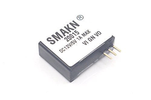 SMAKN MINI �h�� DC/DC�R���o�[�^�[ 12V �X�e�b�v�_�E�� 5V/1A �d�����W���[��