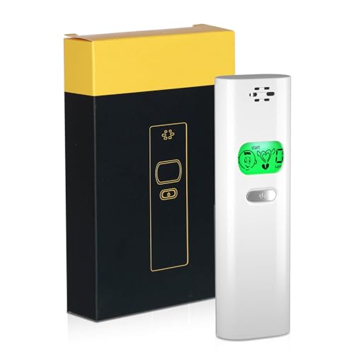 Bad Breath Tester Portable Instant Mouth Odor Detector Bad Breath Analyzer for Oral Health Check (White 2)