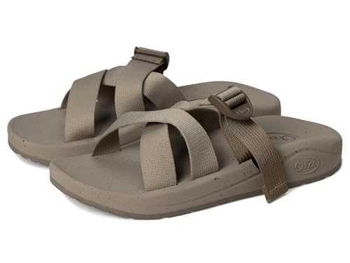Chaco Men's CUSHZ Slide Sandal, SILT, 8 by Chaco - Used condition - US$28.50