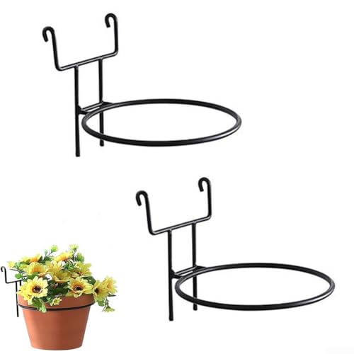 Support pot de fleur suspendre mur et balcon | Déco végétale verticale