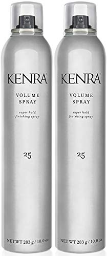 Kenra Professional Volume Spray 25 | Super Hold Finishing & Styling Hairspray | Flake-free & Fast-drying | Wind & Humidity Resistance | All Hair Types 10 oz
