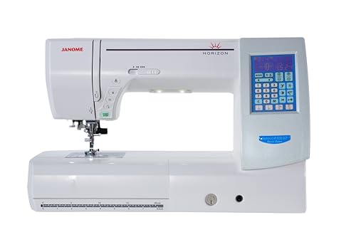 Janome 8200QCP Quilting and Sewing Machine Computerized - Ho