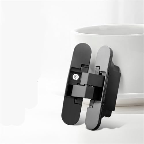 Charnière cachée B110 pour porte en bois 35-45mm invisible réglable 180°
