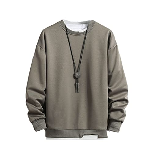Sweat à capuche décontracté Harajuku homme vert militaire taille S